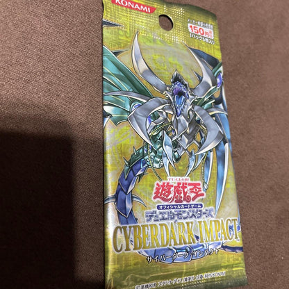 Yu-Gi-Oh Yu-Gi-Oh! Official Card Game CYBERDARK IMPACT Unopened Pack Pack — Japanese