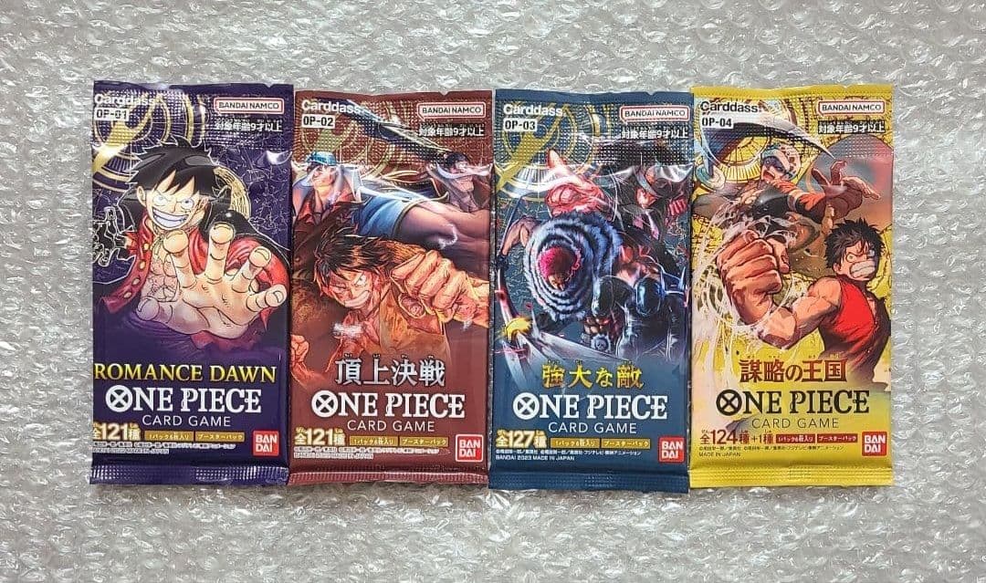 One Piece One Piece Romance Dawn The Summit War Strong Enemy The Kingdom of Plots Pack Pack — Japanese