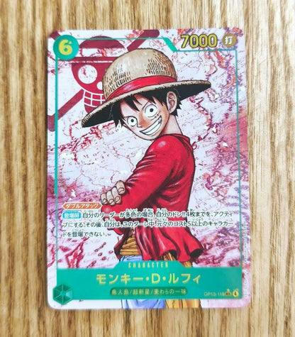 One Piece Monkey D. Luffy SEC — OP13-118 — Japanese
