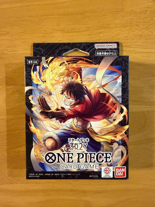 One Piece ONE PIECE Card Game Start Deck 3D2Y Box — ST-14 — Japanese