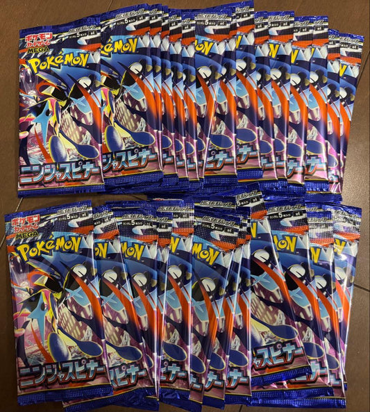 Pokemon Pokémon Card Ninja Spinner 30 Packs Loose Purchase Pack — Japanese