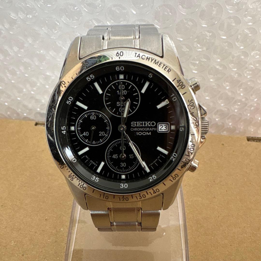SEIKO 7T92-0DW0 Quartz Men's Watch — Japanese