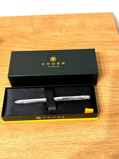 Cross Two-Color ballpoint pen in black and red with replacement ink refills included