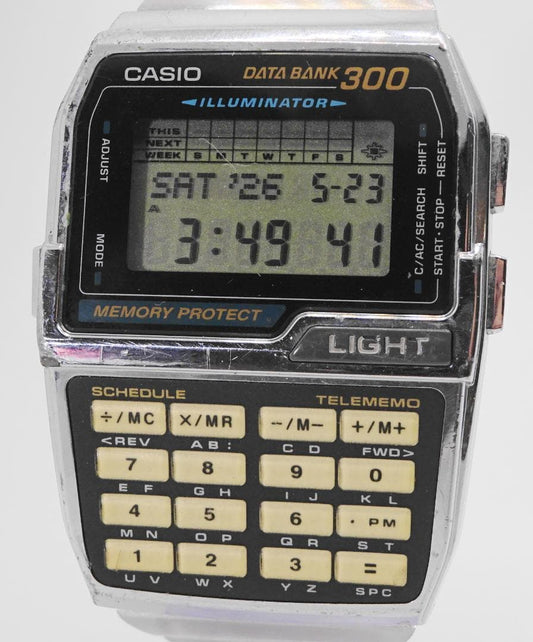 CASIO DBC-3000 Digital Men's Watch — Japanese