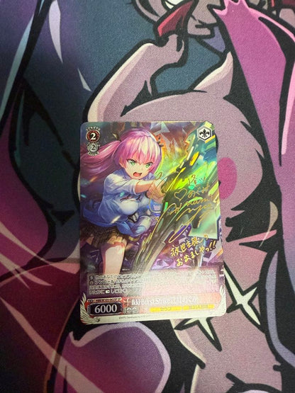 Weiss Schwarz Weiss Heavensey Ikki Burst Strike Megumi Oikawa Sign — Japanese