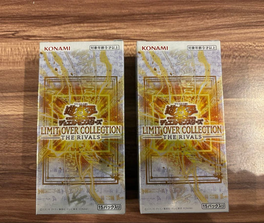 Yu-Gi-Oh Yu-Gi-Oh! Limit Over Collection The Rivals 2BOX Box — Japanese