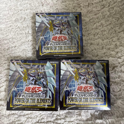 Yu-Gi-Oh Yu-Gi-Oh! Power of the Elements Box — Japanese