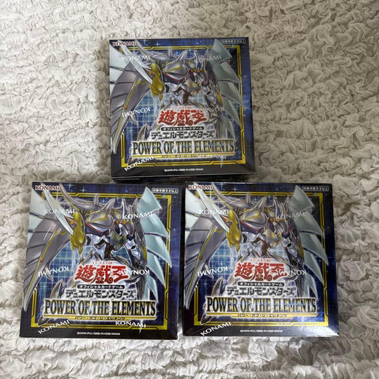 Yu-Gi-Oh Yu-Gi-Oh! Power of the Elements Box — Japanese