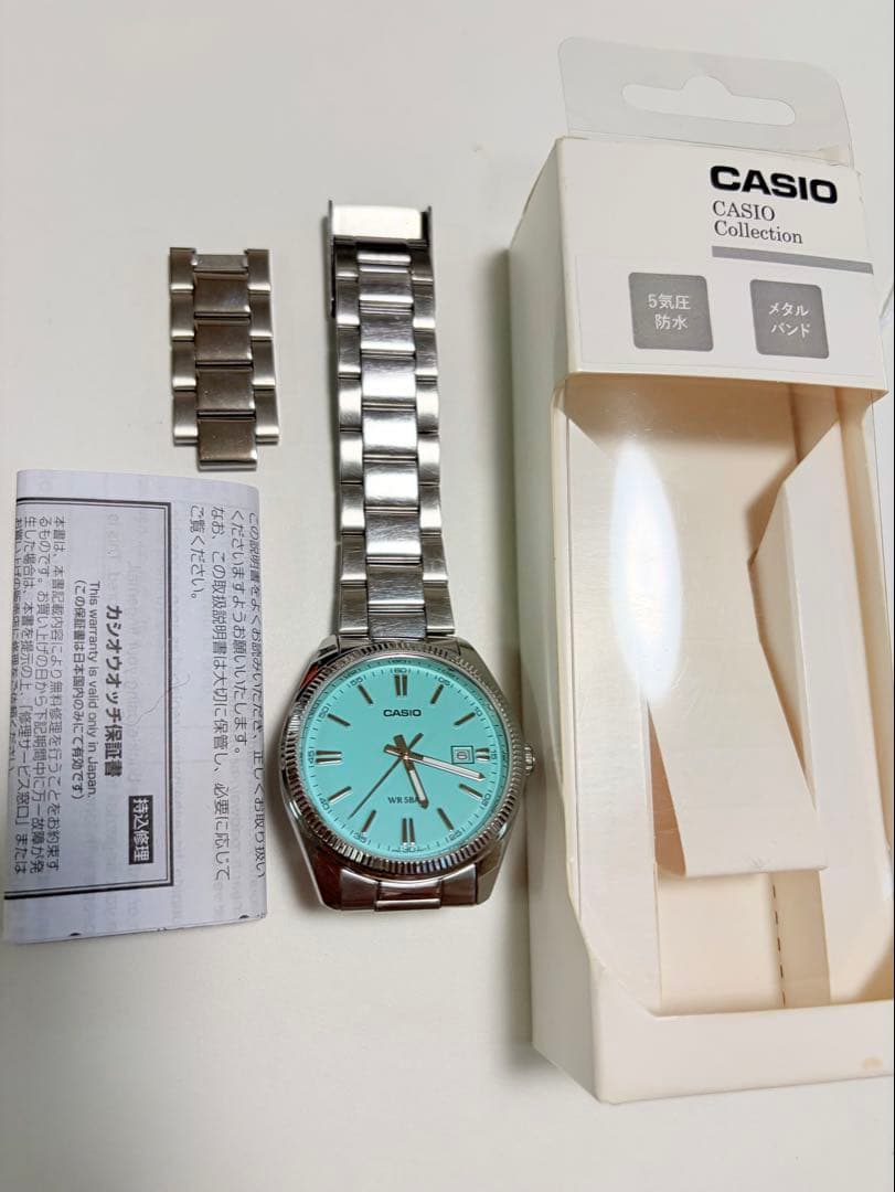 CASIO MTP-1302D-2A2JF Quartz Men's Watch — Japanese