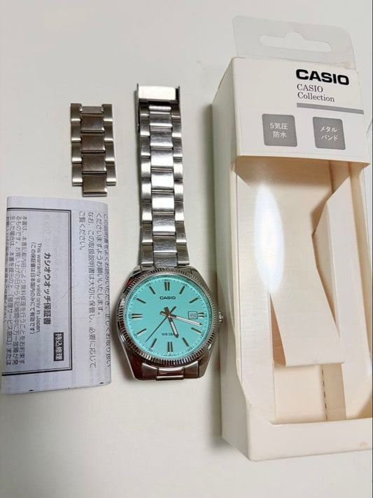 CASIO MTP-1302D-2A2JF Quartz Men's Watch — Japanese