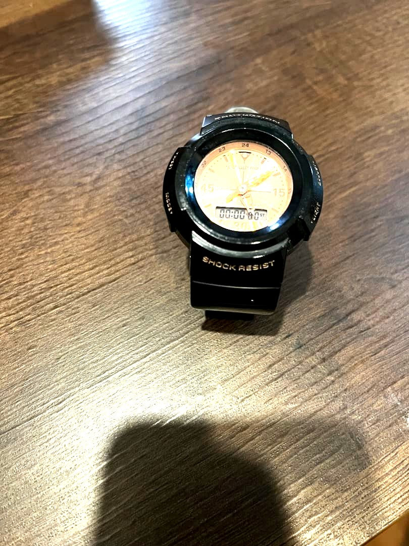 Casio G-Shock Mini GMN-500 black watch Japan import in used excellent condition