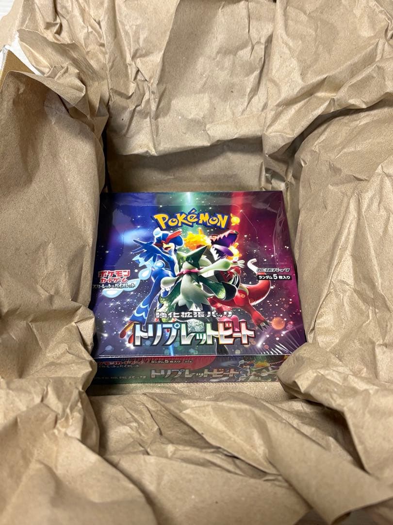 Pokemon Pokémon Card Triple Beat Box New and Unopened Box — Japanese