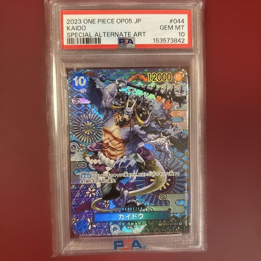PSA 10 One Piece Kaido SEC — OP04-044 — Japanese