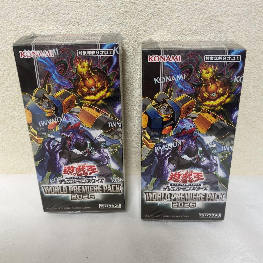 Yu-Gi-Oh Yu-Gi-Oh! WORLD PREMIERE PACK 2026 Box — Japanese