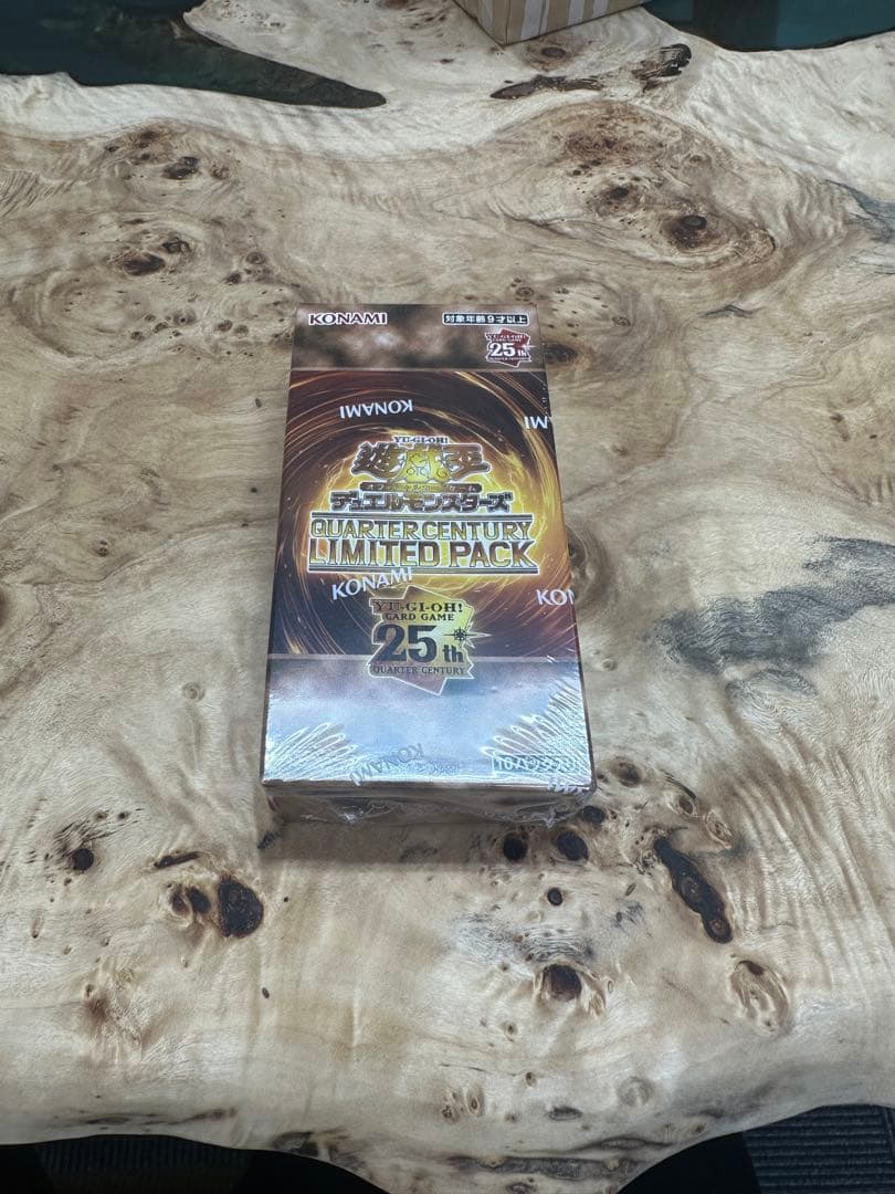 Yu-Gi-Oh Yu-Gi-Oh! Quarter Century Limited Pack Box Box — Japanese