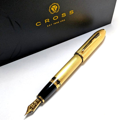 Cross Palladium Limited Edition 125th Anniversary 18K Gold Fountain Pen AT0706-4FD Japan import