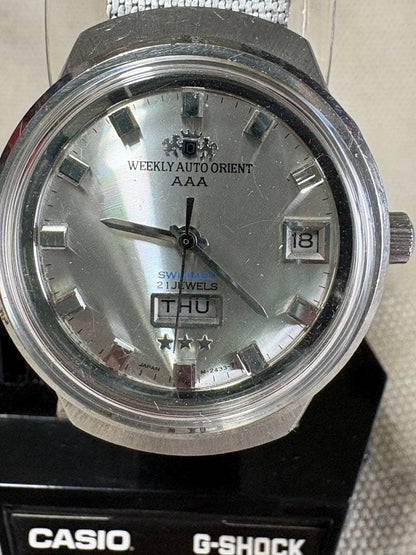 ORIENT Weekly Auto Orient AAA Smmer Automatic Men's Watch — Japanese