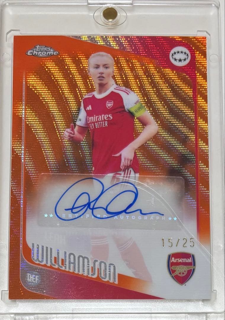 Topps Women’s Leah Williamson Auto — Japanese