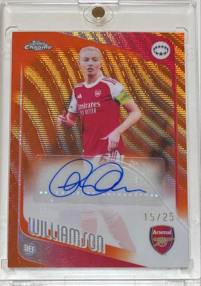 Topps Women’s Leah Williamson Auto — Japanese