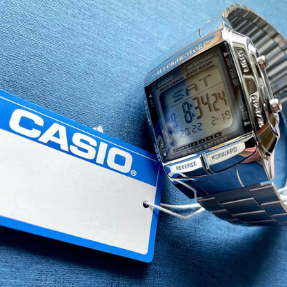 CASIO Data Bank Telememo 30 Digital Men's Watch — Japanese