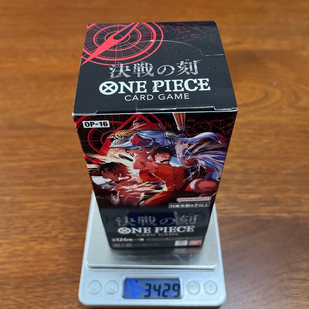 One Piece One Piece Card Game Decisive Battle Tape Cut Heavy Weight Box — Japanese