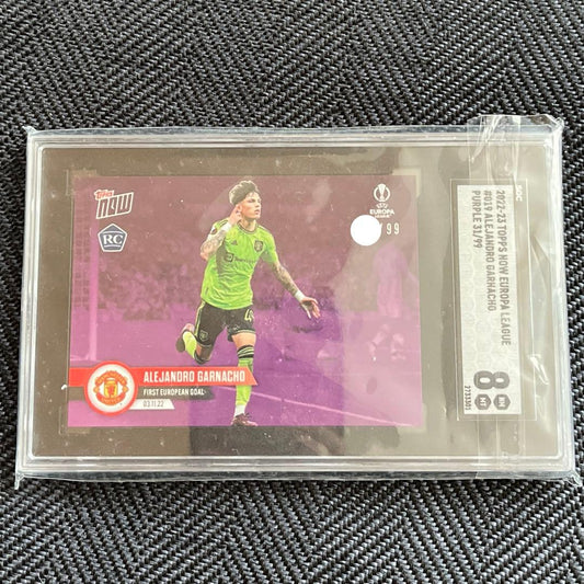 Garnacho RC /99 Rookie Card — Japanese