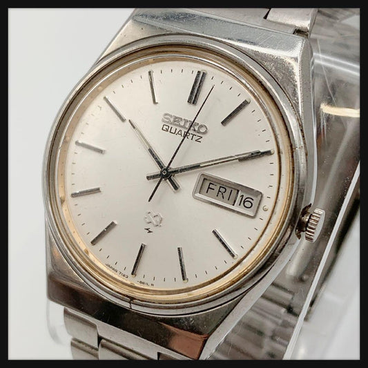 SEIKO V157-0BX0 Quartz Men's Watch — Japanese