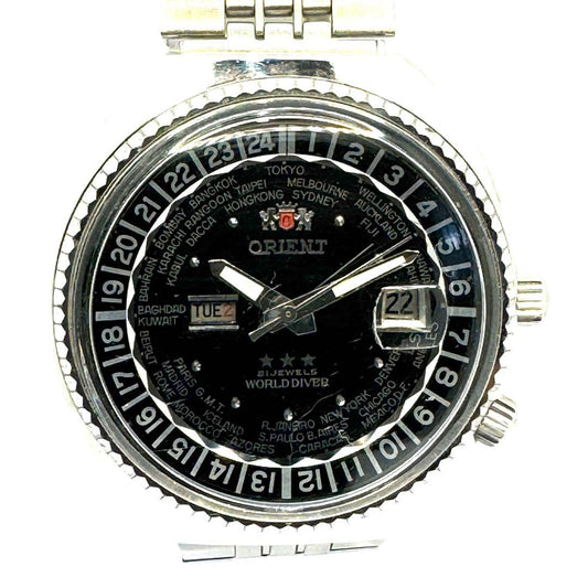 ORIENT Three Star World Diver 21 Jewels Automatic Men's Watch — Japanese