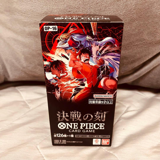 One Piece One Piece Card Game The Battle's Dawn OP-16 Booster Pack Box — OP-16 — Japanese