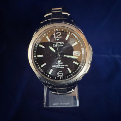 Citizen ATTESA Eco-Drive Radio Signal Titanium Solar Men's Watch — Japanese