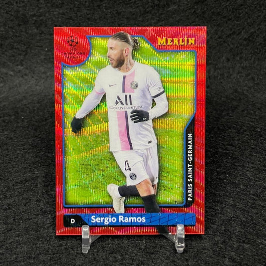 Sergio Ramos Red Wave MERLIN UEFA — Japanese