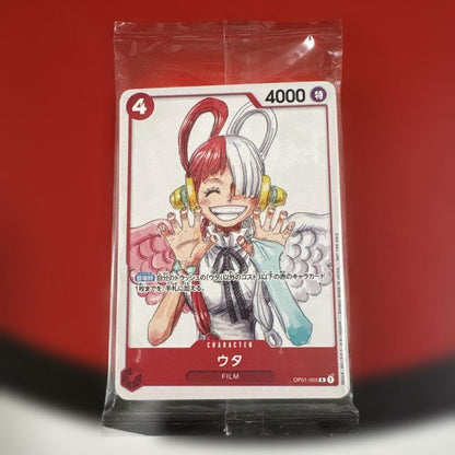 One Piece One Piece Card Entrance Gift Special Card Set Film Red Uta Pack P — Japanese