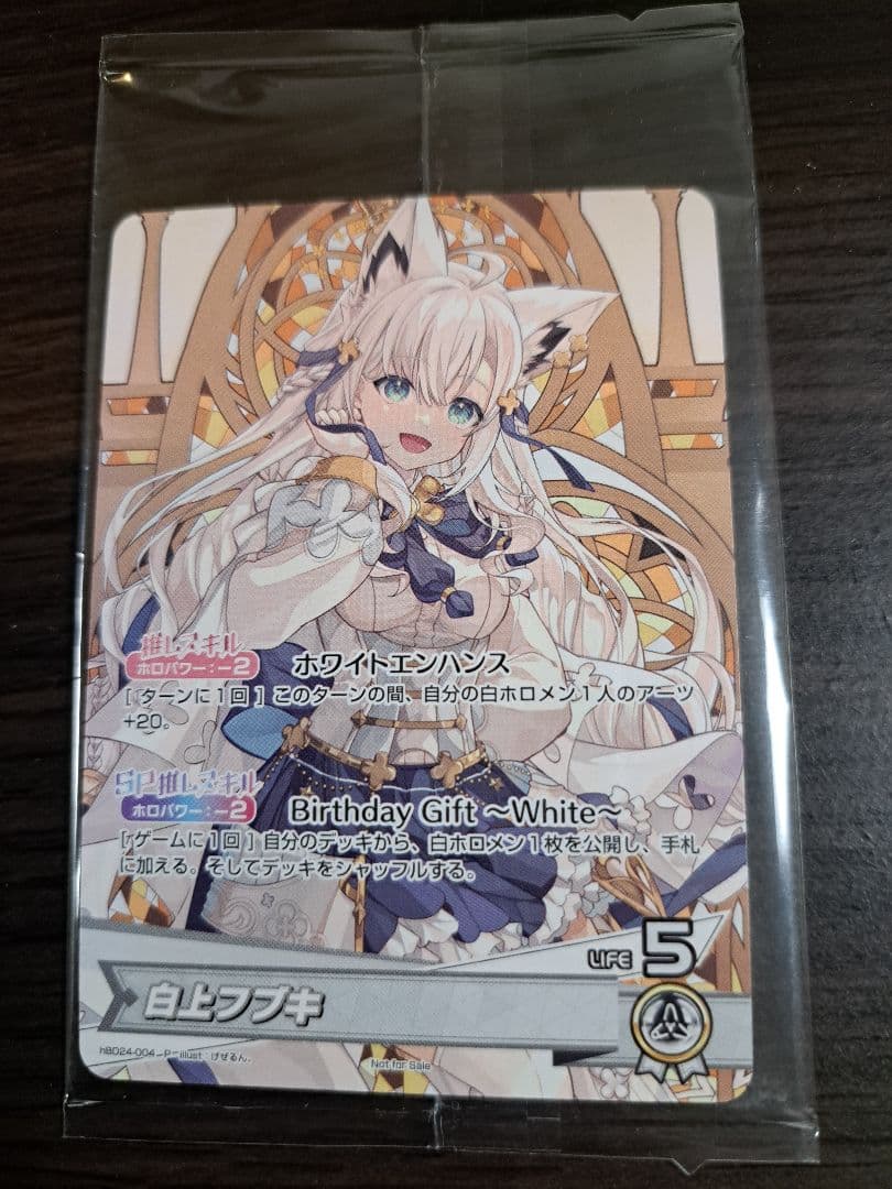 HoloKa Shirakami Fubuki Birthday Promo — Japanese