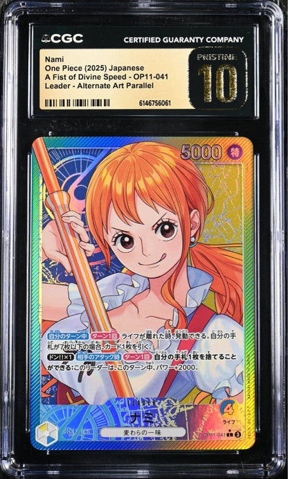 CGC10 Pristine One Piece Nami PRISTINE L — Japanese
