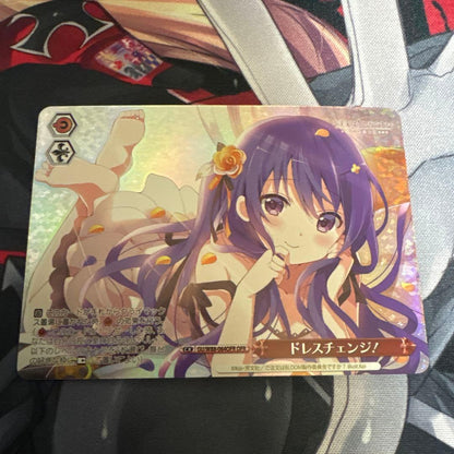 Weiss Schwarz Is the Order a Rabbit? Weiss Schwarz Is the Order of the Future! Cocoa Dress Change — Japanese