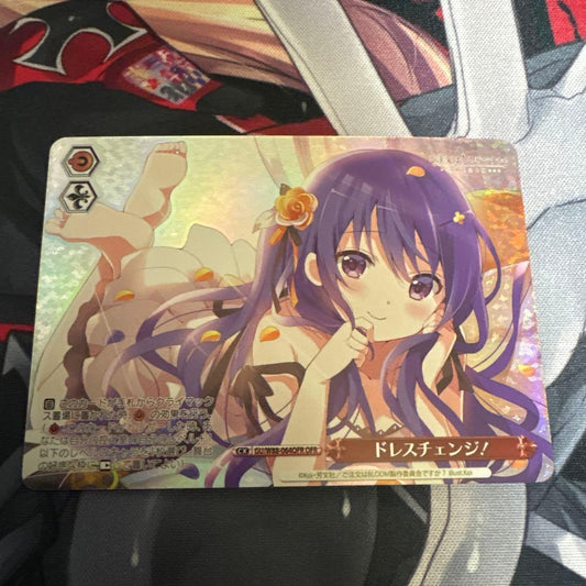Weiss Schwarz Is the Order a Rabbit? Weiss Schwarz Is the Order of the Future! Cocoa Dress Change — Japanese