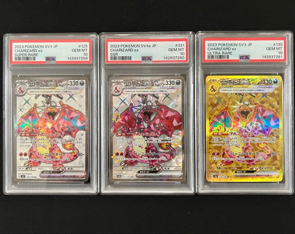PSA 10 Pokemon Charizard ex — Japanese