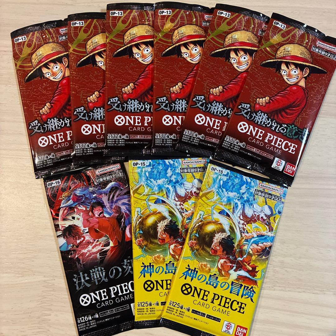 One Piece One Piece Card Game 9 Pack Set Pack P — Japanese