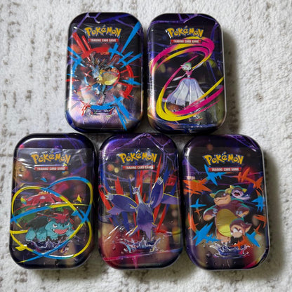 Pokemon Overseas Limited Pokémon Mega Heroes Dam Can Case 5 Types Complete Unopened Pack — Japanese