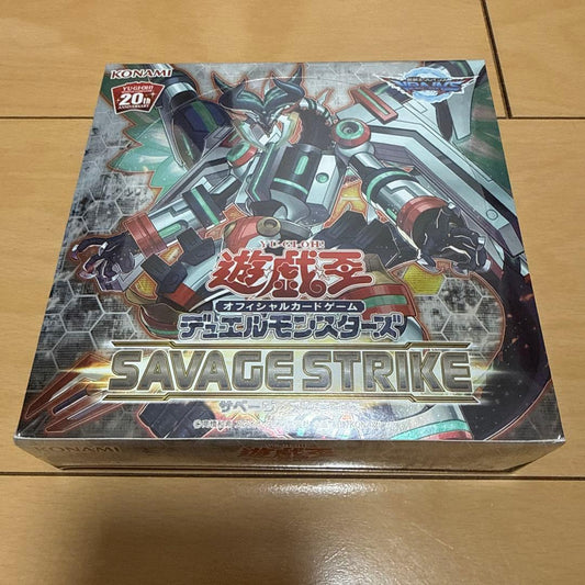 Yu-Gi-Oh Yu-Gi-Oh! Official Card Game Savage Strike Box — Japanese