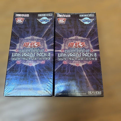 Yu-Gi-Oh Yu-Gi-Oh! LINK VRAINS PACK 3 Pack — Japanese