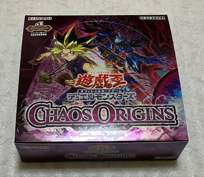 Yu-Gi-Oh Yu-Gi-Oh! Chaos Origins +1 Expansion Pack (Shrinkless) Box — Japanese
