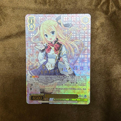 Weiss Schwarz Weiß Schwarz Da Capo Elegant Genius Girl Rikka SP Sign — Japanese