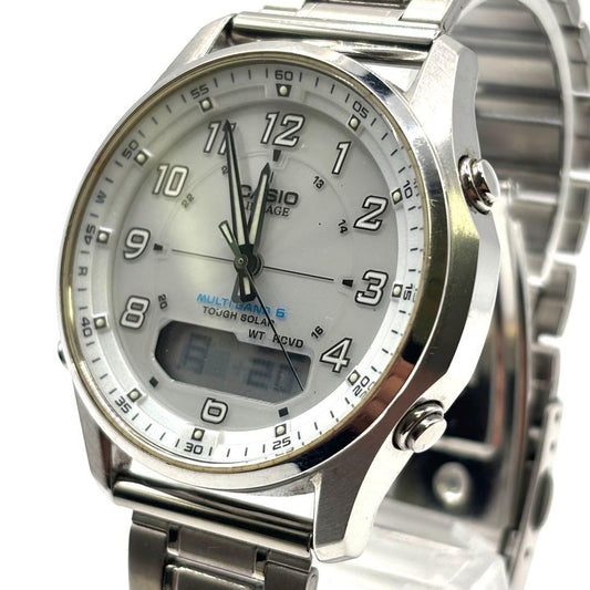 CASIO LCW-M100 Solar Men's Watch — Japanese