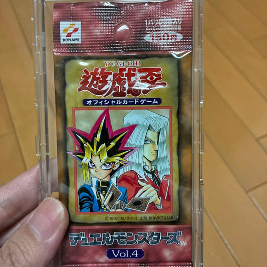 Yu-Gi-Oh Yu-Gi-Oh! Official Card Game Duel Monsters Vol.4 Unopened Pack — Japanese