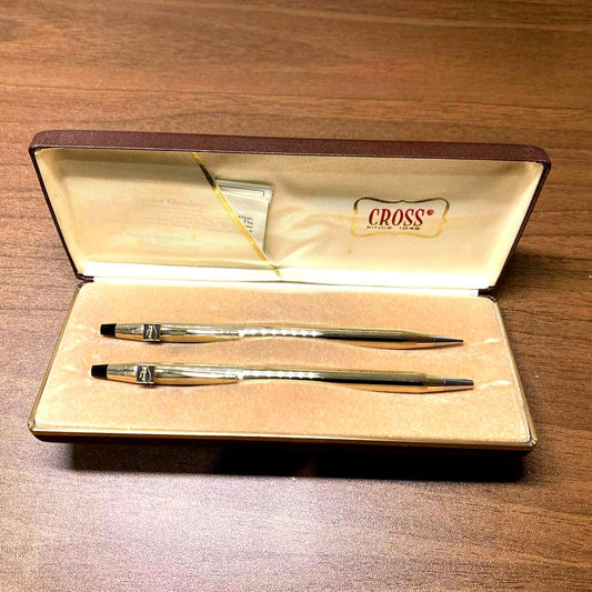 Unused Coca-Cola Crossball ballpoint pen and mechanical pencil set in original condition