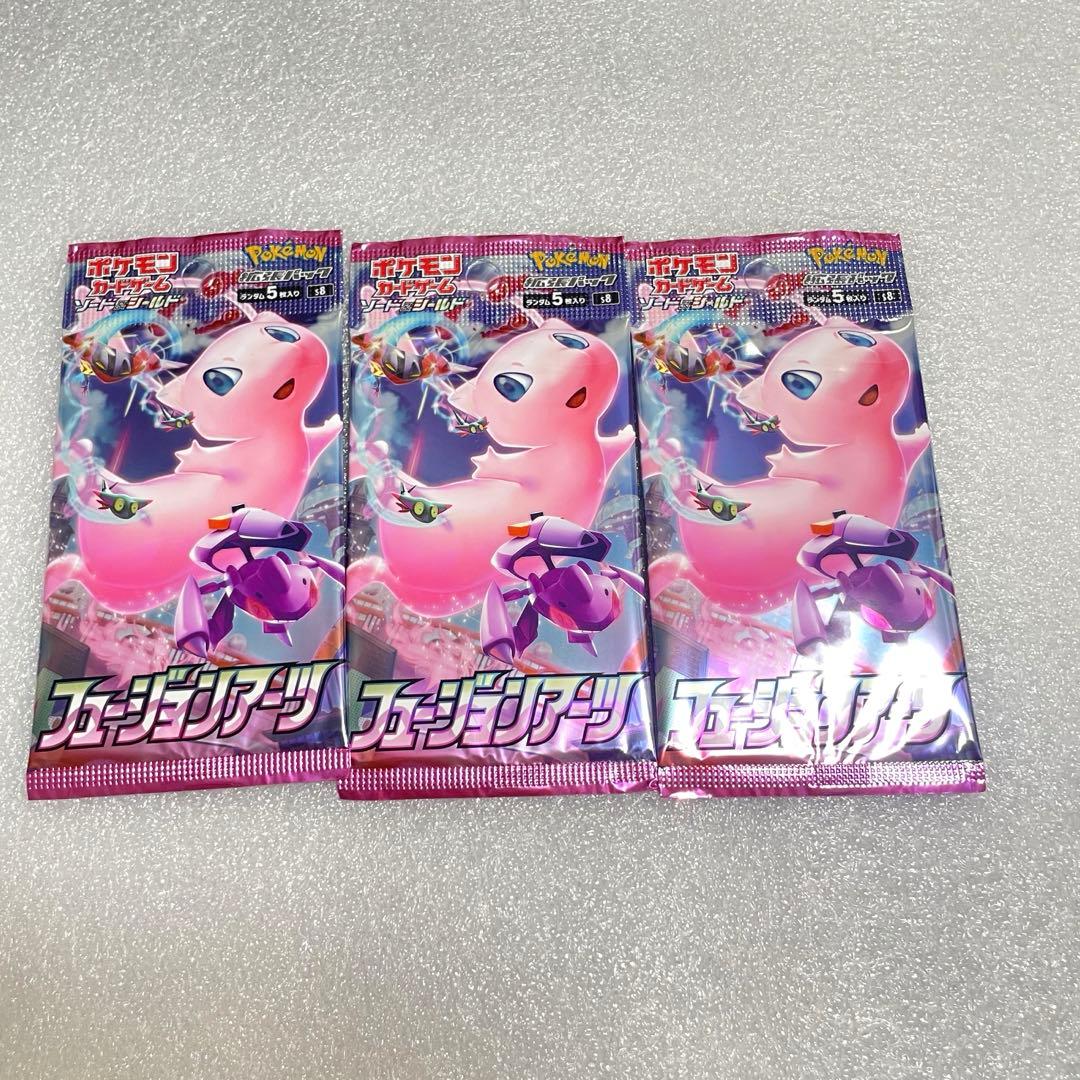 Pokemon Unopened Pokémon Card Game Fusion Arts 3p Pack — Japanese