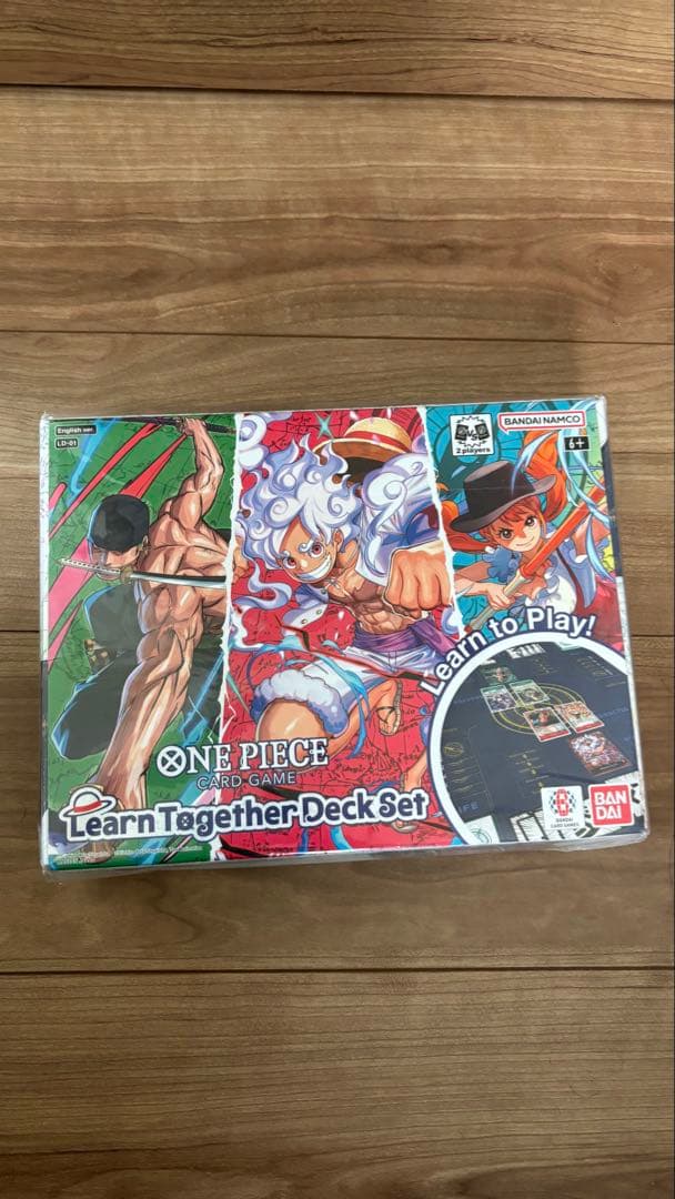 One Piece Learn Together Deck Set Box L — English