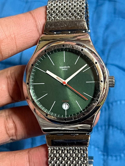 swatch Model/Series Name: Swatch Automatic Green Dial Men's — Japanese