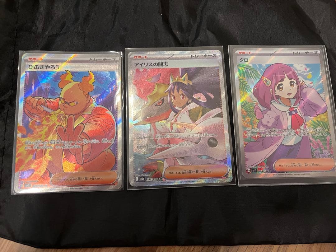Pokemon Iris's Willpower SAR Talo SR+α — Japanese